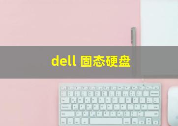 dell 固态硬盘